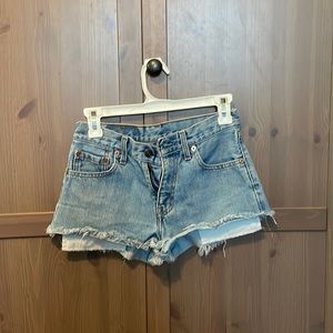 Urban Renewal Recycled Levi’s Cheeky Denim Short